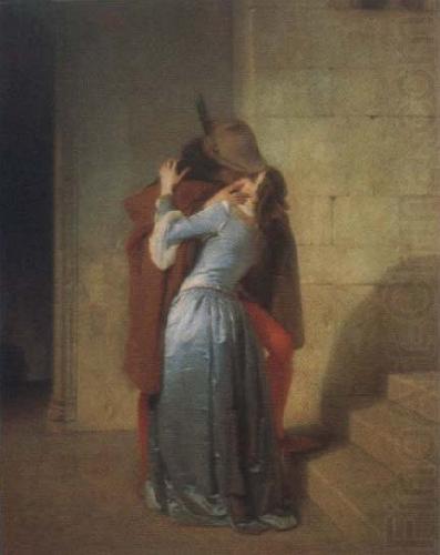 Francesco Hayez the kiss china oil painting image